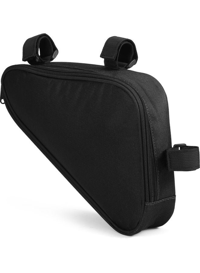 Generic - Bike Frame Bag Waterproof Bicycle Triangle Bag Front Tube Cycling Case Bike Pouch for Road Mountain Bike 26*6*20cm - Image 1