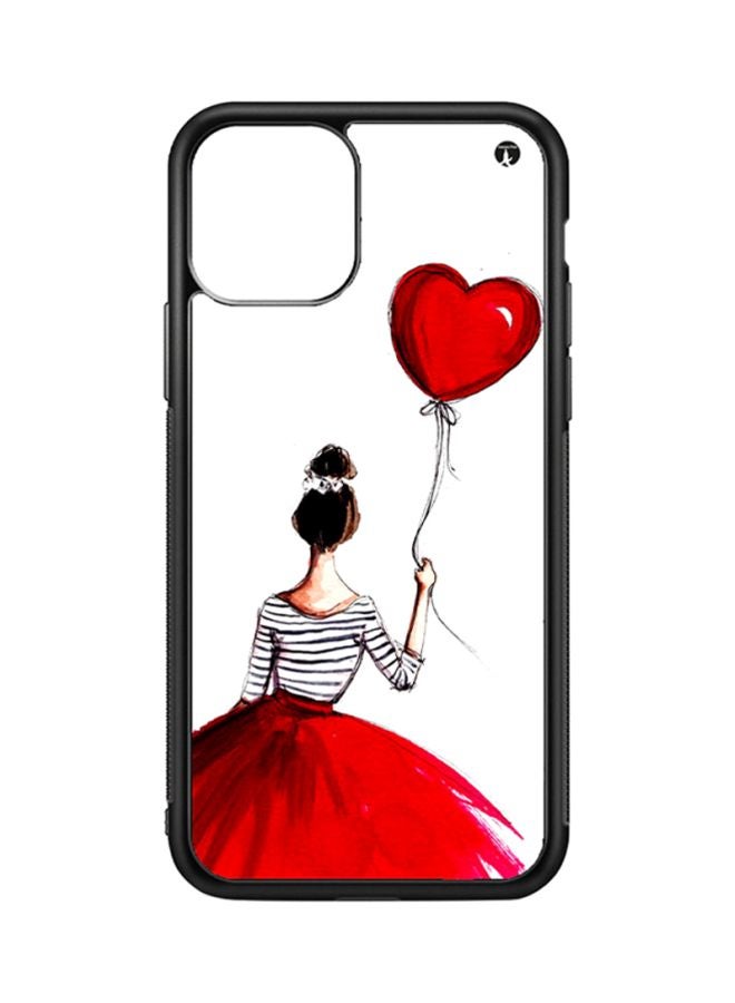 Protective Case Cover For Apple iPhone 11 Pro Max White/Red/Black