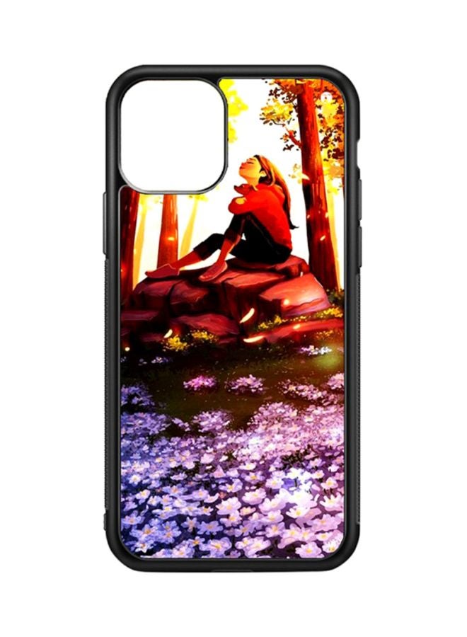 غطاء حماية واقي لهاتف أبل آيفون 11 برو فتاة