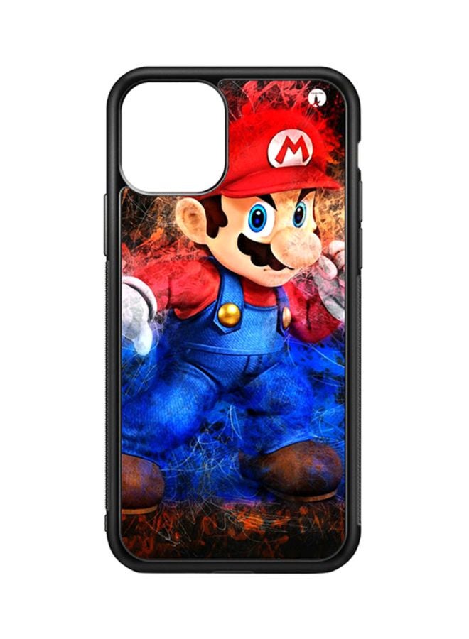 غطاء حماية واق لهاتف أبل آيفون 11 نمط لعبة الفيديو "Super Mario"
