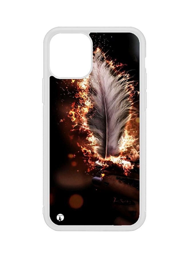 بي بي غطاء حماية واق لهاتف أبل آيفون 11 طبعة ريشة