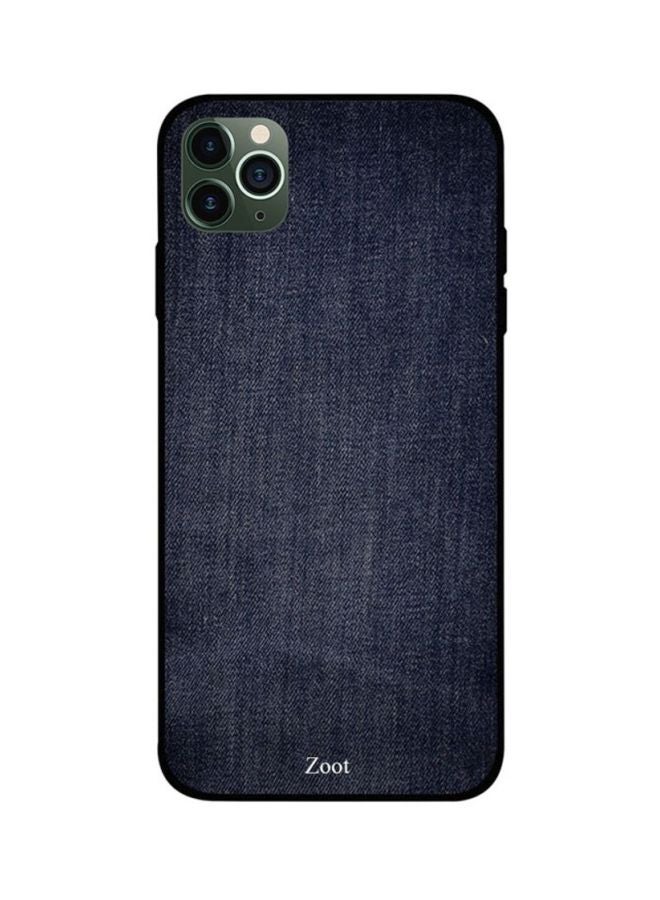 Zoot Protective Case Cover For Apple iPhone 11 Pro Max Dark Blue Jeans Pattern