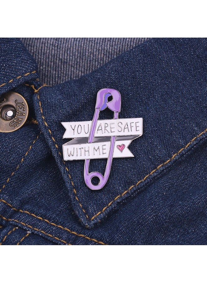 Generic - Safety Pin Designed Brooch - Image 1
