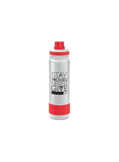 Milton Astir Bottle 1188 Silver/Red 750ml 