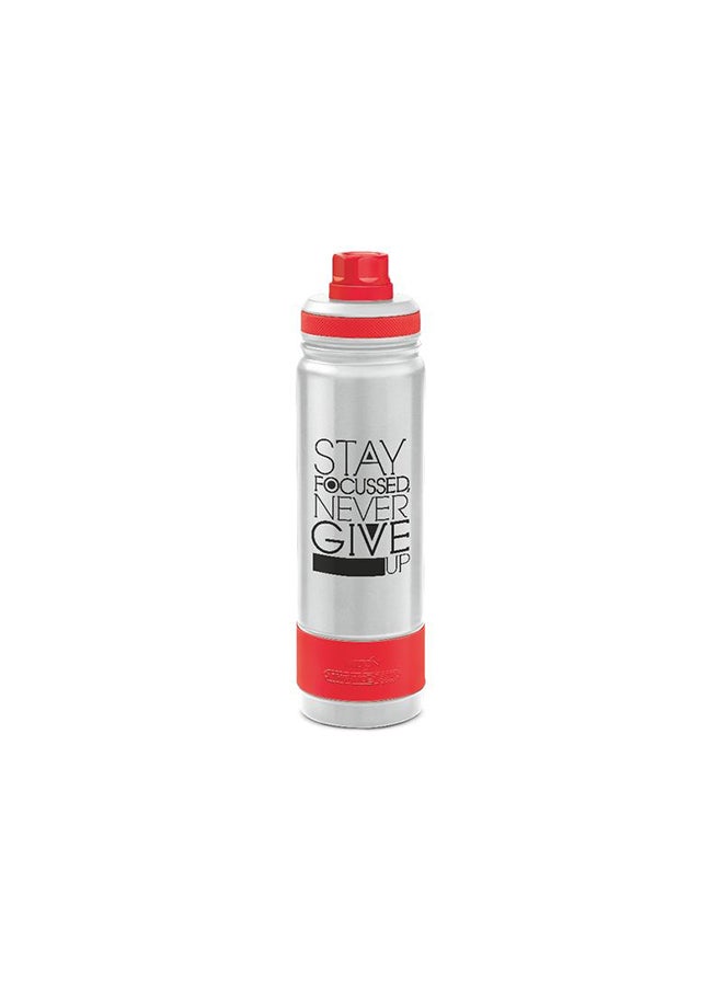 Milton Astir Bottle 1188 Silver/Red 750ml 