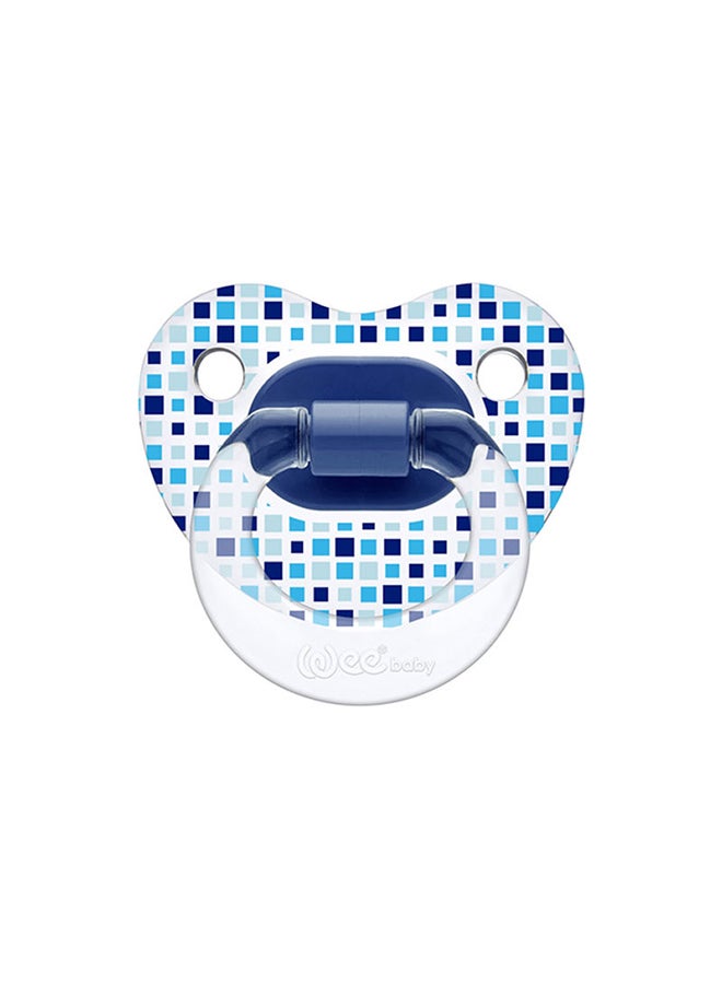 Wee baby Transparent Patterned Orthodontic Soother