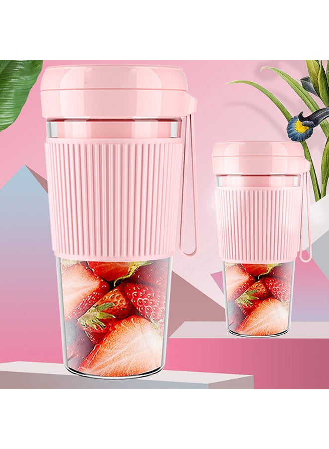 عصّارة كهربائية محمولة وردي/أحمر 20*9*9سم - Image 2