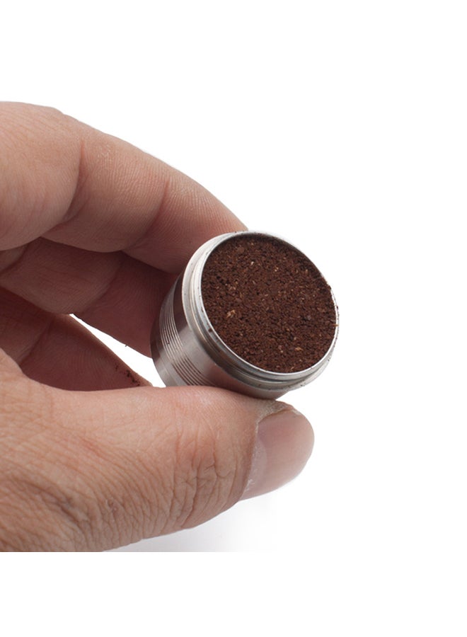 Stainless Steel Fillable Coffee Capsule Cup Silver 11*5.4*5.4cm - Image 4