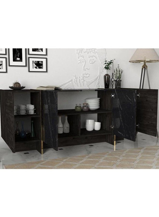Generic Console Entrance Black 180x75.5x46.6cm  - Image 2