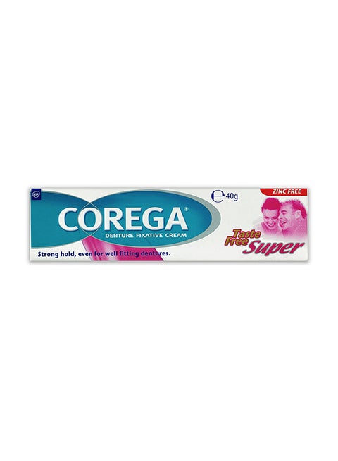 Super Cream Denture Fixative Taste Free  Toothpaste