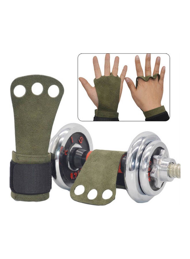 Generic Gym Fitness Weight Lifting Anti-Slip Glove Wrist Wraps Palm Protector Cover 20*10*20cm  - Image 2