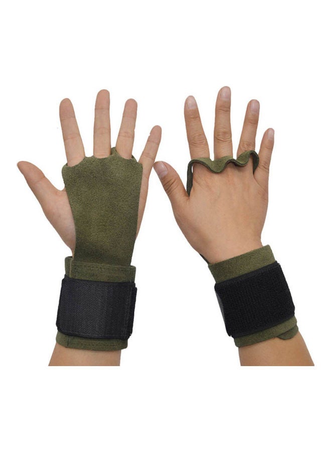 Generic Gym Fitness Weight Lifting Anti-Slip Glove Wrist Wraps Palm Protector Cover 20*10*20cm  - Image 3