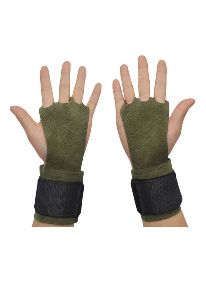 Generic Gym Fitness Weight Lifting Anti-Slip Glove Wrist Wraps Palm Protector Cover 20*10*20cm  - Image 4