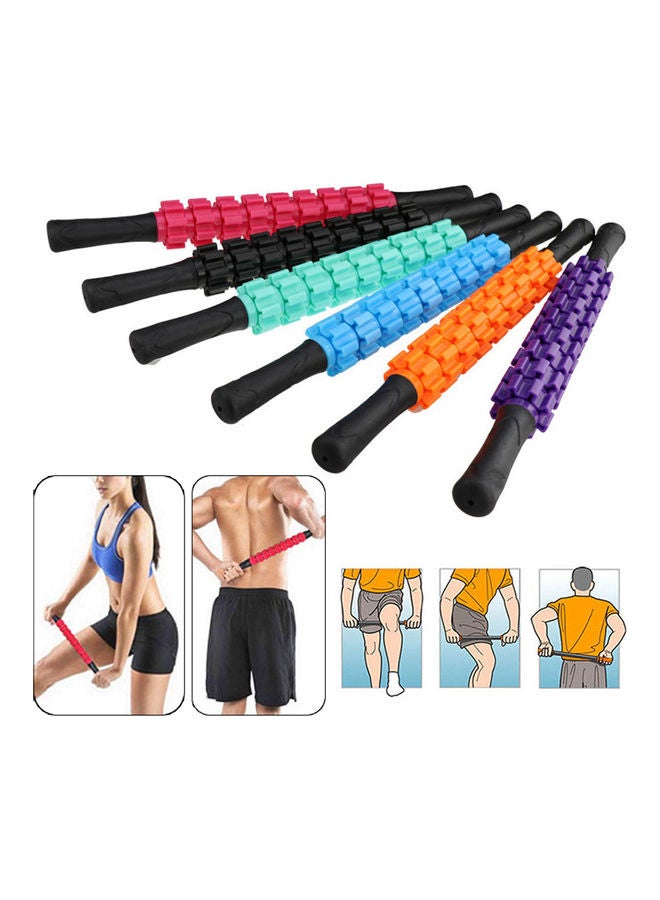 Generic Portable Yoga Fitness Body Leg Arm Muscle Relax Pain Relief Roller Massage Stick 20*10*20cm - Image 2