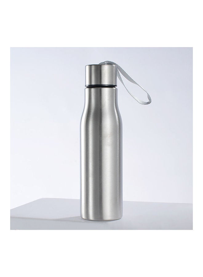 Generic - 500/750ml Portable Stainless Steel Water Cup Beer Drink Bottle with Tote Rope 20*10*20cm - Image 1