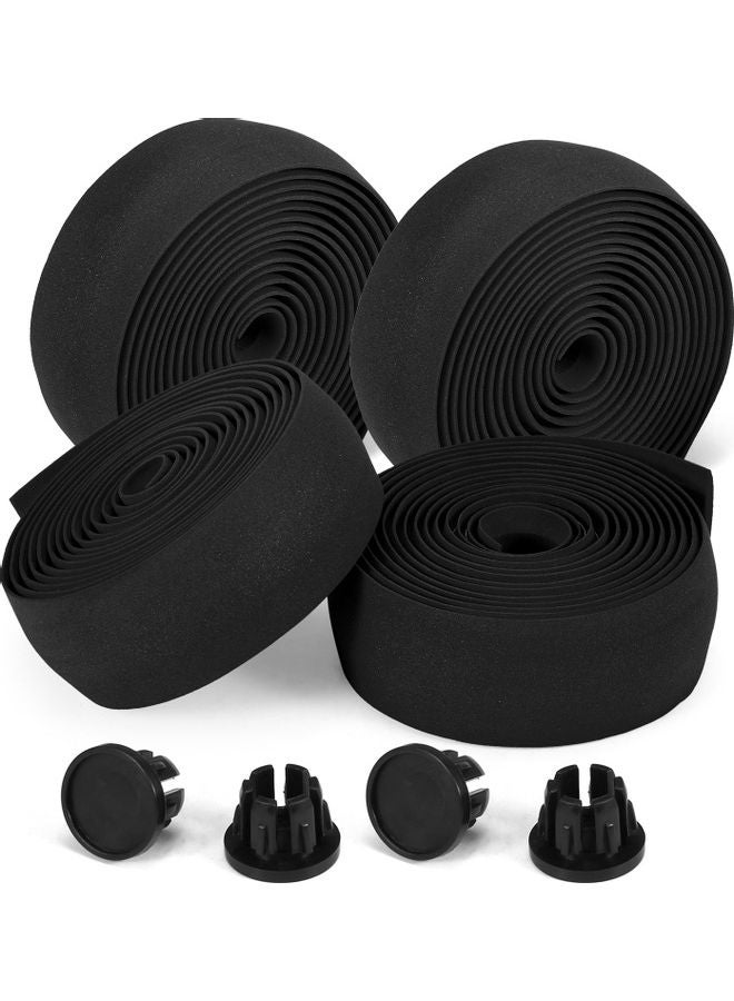 Generic 4-Piece Of Bicycle Handlebar Tapes Soft Road Bike Handlebar Band 27*4*21cm - Image 1