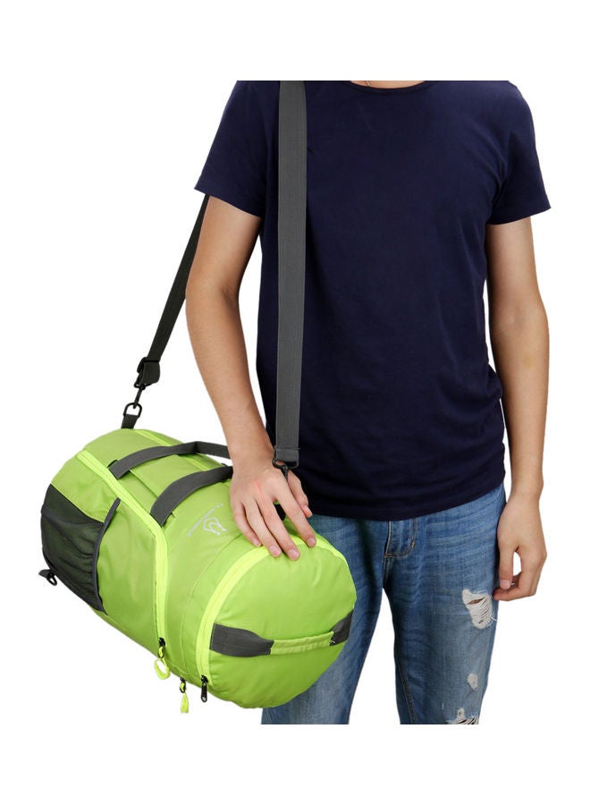 Generic Lightweight Packable Gym Sports Duffel Bag Outdoor Camping Hiking Travel Foldable Backpack Shoulder Bag Handbag 26*3*26cm  - Image 4