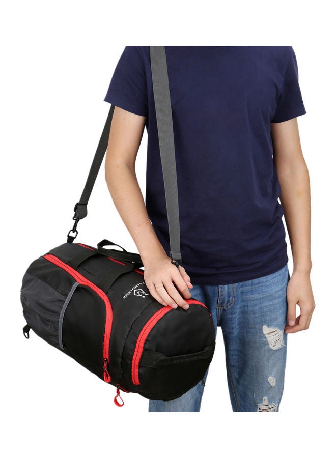 Generic Lightweight Packable Gym Sports Duffel Bag Outdoor Camping Hiking Travel Foldable Backpack Shoulder Bag Handbag 26*3*26cm  - Image 5