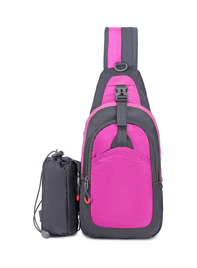 Generic 7L Sling Bag Women Men Shoulder Backpack Chest Pack Causal Crossbody Bag for Cycling Camping 37 x 2 x 24cm - Image 2