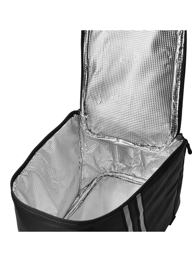 Generic Water Resistant Bike Rack Bag with Thermal Insulation Compartment Bicycle Bag Bike Trunk Bag 32 x 5 x 20cm  - Image 2