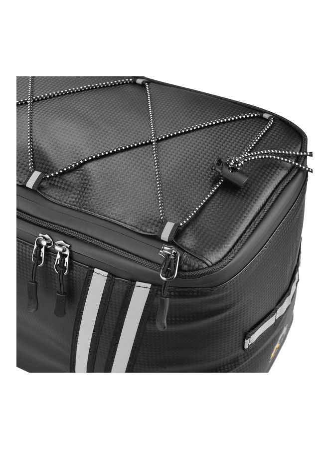Generic Water Resistant Bike Rack Bag with Thermal Insulation Compartment Bicycle Bag Bike Trunk Bag 32 x 5 x 20cm  - Image 3