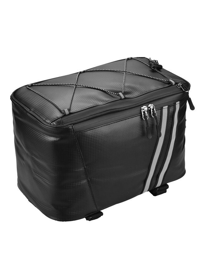 Generic Water Resistant Bike Rack Bag with Thermal Insulation Compartment Bicycle Bag Bike Trunk Bag 32 x 5 x 20cm  - Image 5