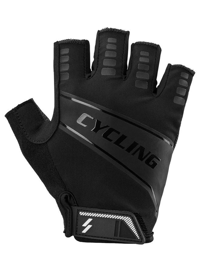 Generic Half Finger Cycling Gloves Outdoor Sports Bike Bicycle Motorcycle Riding Biking Gloves Working Gloves L 16*2*12cm  - Image 2