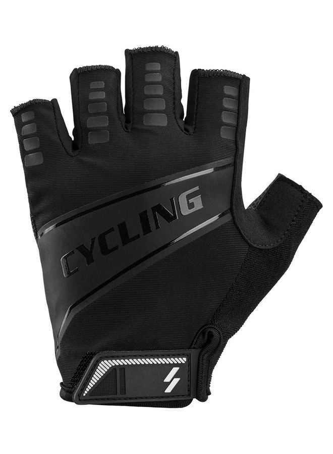 Generic Half Finger Cycling Gloves Outdoor Sports Bike Bicycle Motorcycle Riding Biking Gloves Working Gloves L 16*2*12cm  - Image 3