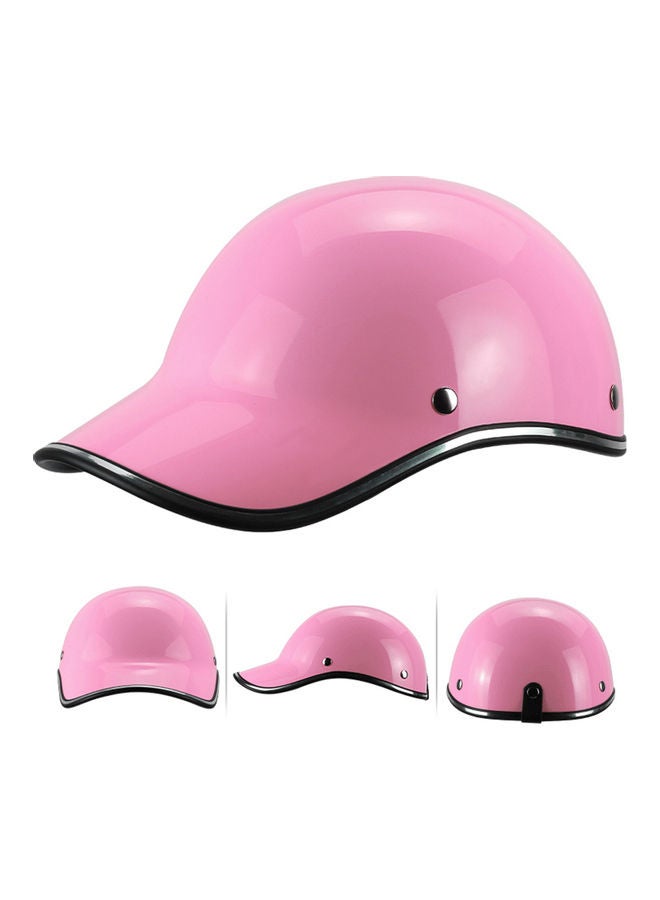 Motorcycle Helmet Bike Bicycle Baseball Cap Helmet Half Helmet for Men Women   Adults 29*15*21cm - Image 2