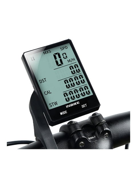 INBIKE 2.8 inch Bike Wireless Computer Multifunction Rainproof Riding Bicycle Odometer Cycling Speedometer Stopwatch Backlight Display 10.5*6*7.5cm