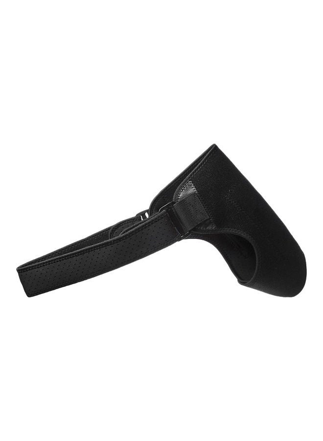Generic - Portable Heated Shoulder Wrap Brace Heating Infrared Pad Strap Relax Muscle Pain Relief Shoulder Compression Sleeve 27*1*20cm - Image 1