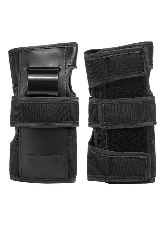 Generic - 6 in 1 Kids/Adults Knee Pads Elbow Pads Wrist Pads Sport Protective Gear Set for Cycling Skateboard Roller Skating L 25*7*18cm - Image 1