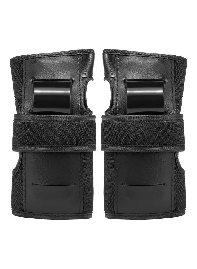 Generic - 6 in 1 Kids/Adults Knee Pads Elbow Pads Wrist Pads Sport Protective Gear Set for Cycling Skateboard Roller Skating L 25*7*18cm - Image 1