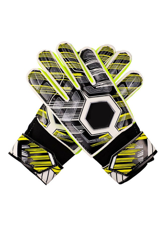Adult Kids Football Soccer Goalkeeper Goalie Full Finger Hand Protection Gloves 20*10*20cm
