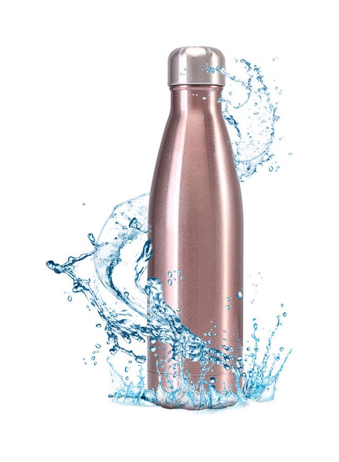 Generic - 500ML Stainless Steel Vacuum Insulated Water Bottle Cola Shape Bottle Keep 12 Hours Cold & Hot Reusable Metal Leak-Proof Sports Flask 28*8*9cm - Image 1