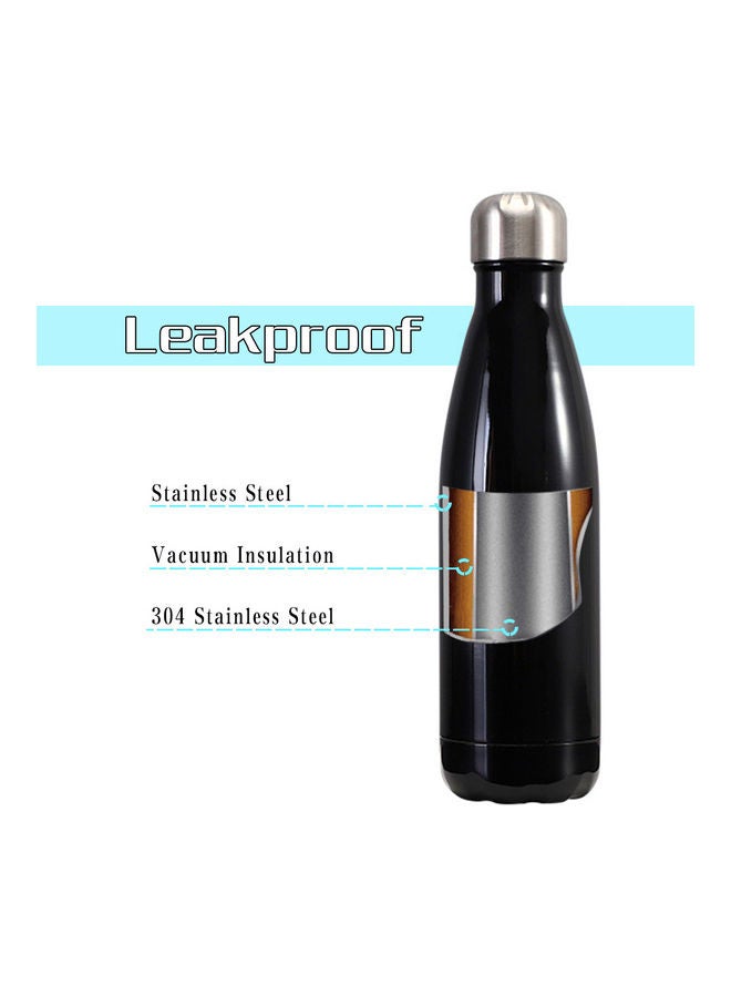 Generic - 500ML Stainless Steel Vacuum Insulated Water Bottle Cola Shape Bottle Keep 12 Hours Cold & Hot Reusable Metal Leak-Proof Sports Flask 28*8*9cm - Image 1