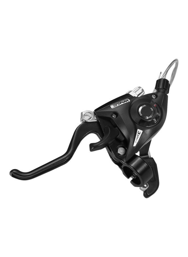 Generic - 2pcs Bicycle Speed Shifter Brake Shifter with Shift Cable 24 Speed MTB Mountain Bike Shifter Set Bike Brake Levers Cycling Handlebar Short Brake Clutch Lever 24*3*17.2cm - Image 1