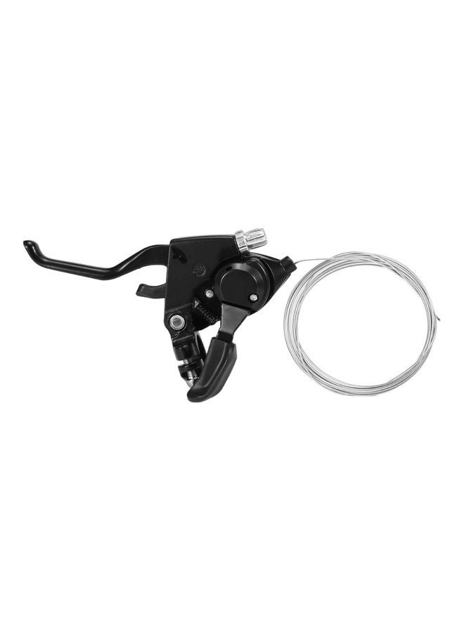 Generic - 2pcs Bicycle Speed Shifter Brake Shifter with Shift Cable 24 Speed MTB Mountain Bike Shifter Set Bike Brake Levers Cycling Handlebar Short Brake Clutch Lever 24*3*17.2cm - Image 1