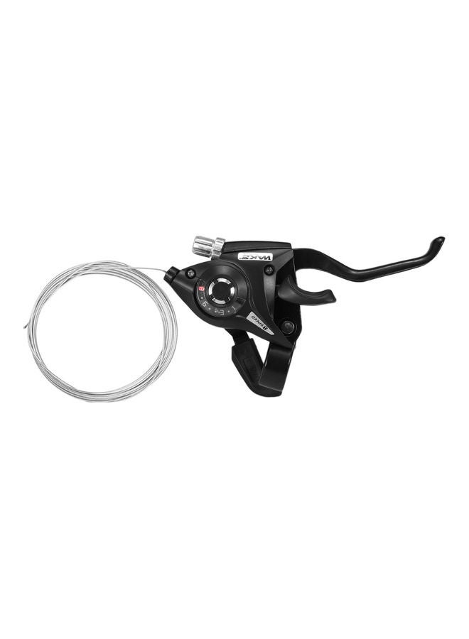 Generic - 2pcs Bicycle Speed Shifter Brake Shifter with Shift Cable 24 Speed MTB Mountain Bike Shifter Set Bike Brake Levers Cycling Handlebar Short Brake Clutch Lever 24*3*17.2cm - Image 1
