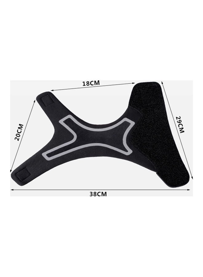 Generic Light Breathable Pressor Outdoor Sport Ankle Guard Cover To Prevent A Sprained Basketball And Football Climbing Gear S 15*2*12cm  - Image 2