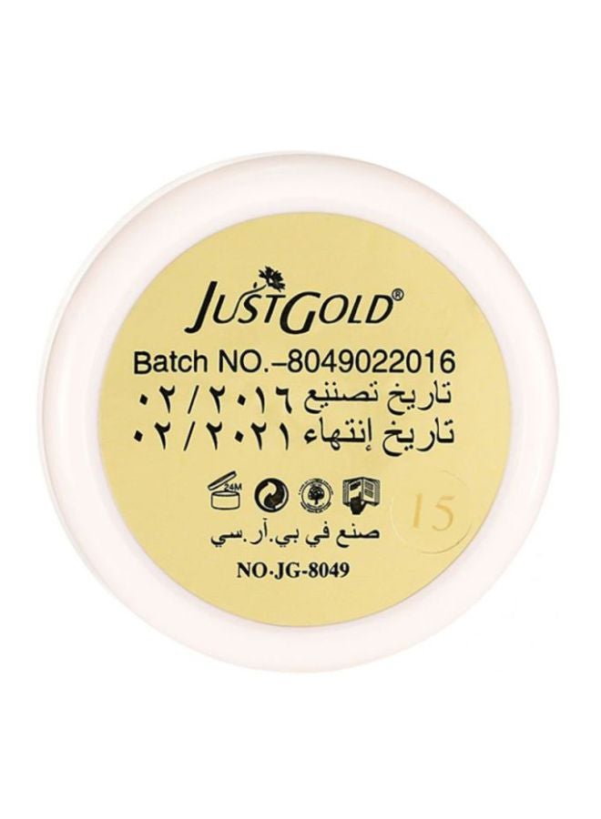 JUST GOLD Unique Single Blusher With Brush 15 Brown  - Image 3