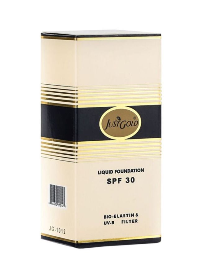 JUST GOLD Bio-Elastin And UV-B Filter Liquid Foundation 03 Beige  - Image 3