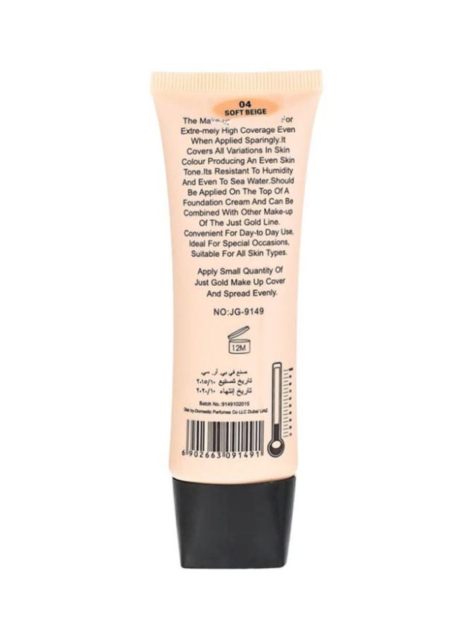 Make-Up Cover Face Foundation 04 Beige - v1605638325/N13015042A_2