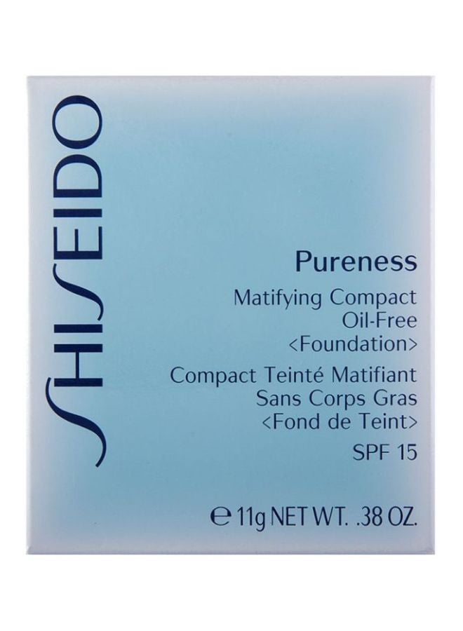 Shiseido - Pureness Matifying Compact Foundation Beige - Image 1
