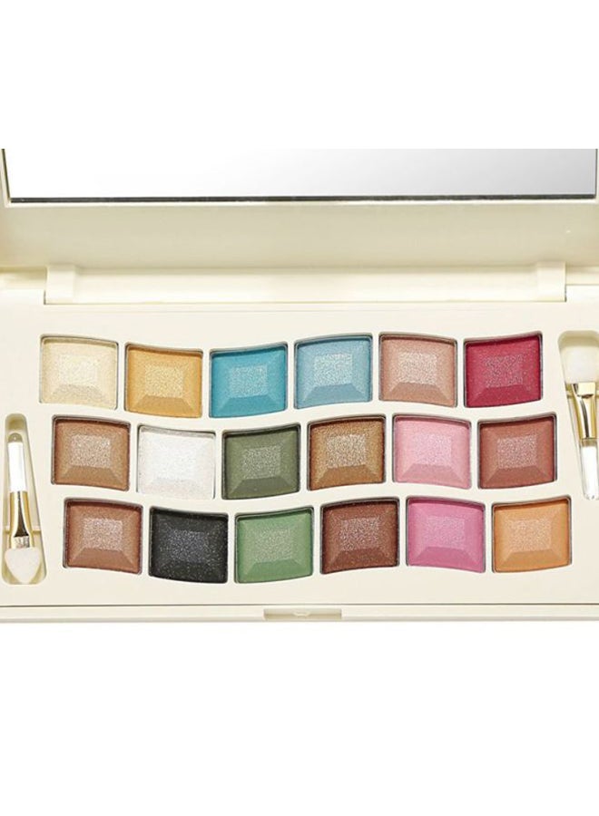 JUST GOLD Dazzling 18 Color Eyeshadow Palettes 03  - Image 3