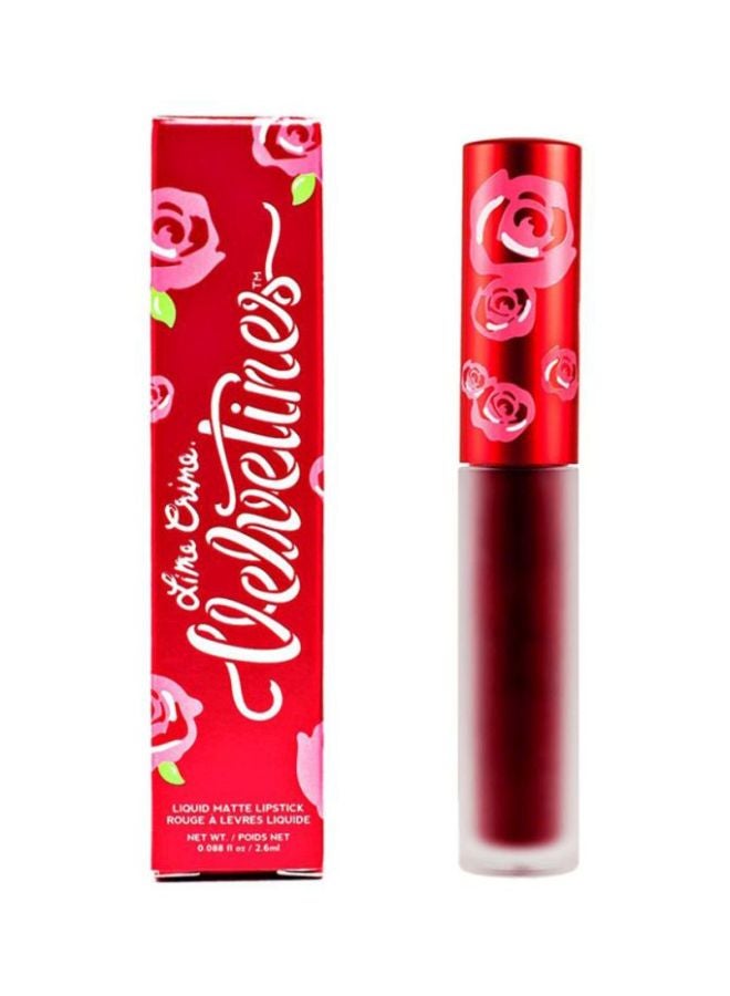 Lime Crime Velvetines Matte Liquid Lipstick Wicked  - Image 2