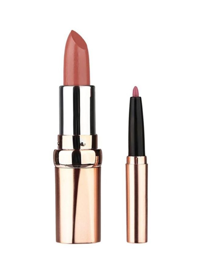 JUST GOLD Radiant Lipstick And Lip Liner 11 Brown  - Image 2