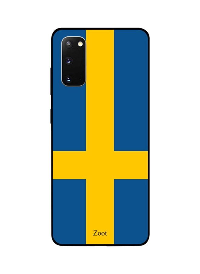 Zoot Skin Case Cover -for Samsung Galaxy S20 Blue/Yellow Blue/Yellow