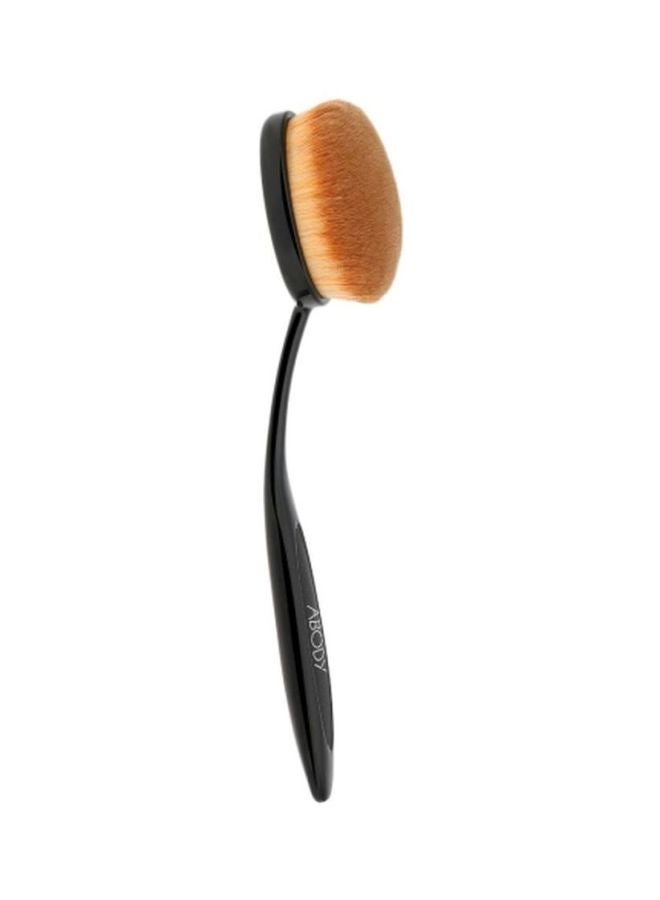Abody Cosmetic Powder Brush Black/Brown - Image 3