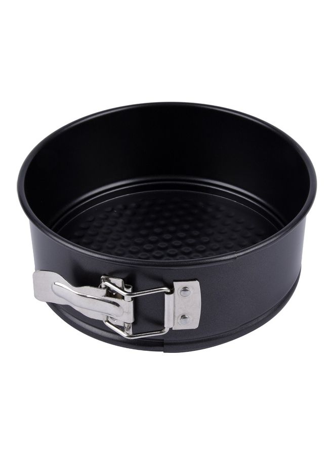 Moving Round Cake Mold Black 18cm